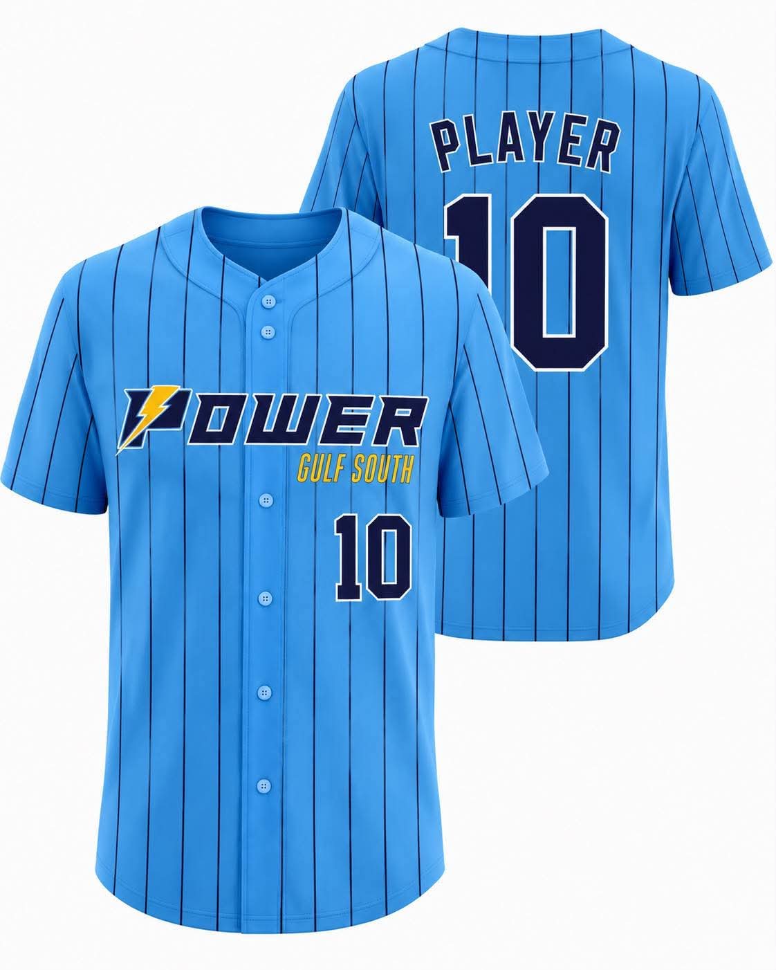 POWER baseball jersey