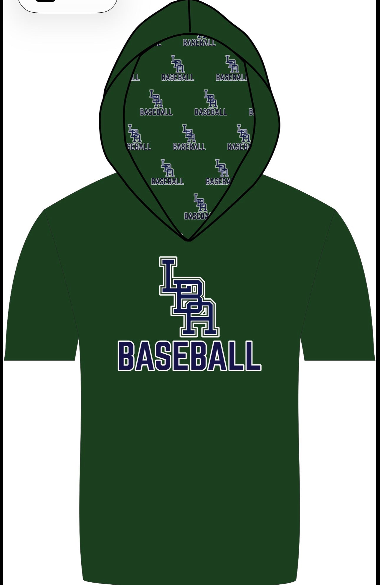 LBA SS hooded athletic shirt