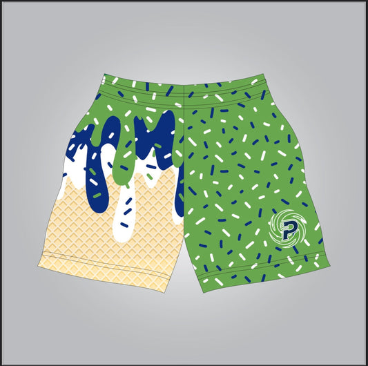 Prairieville drip shorts