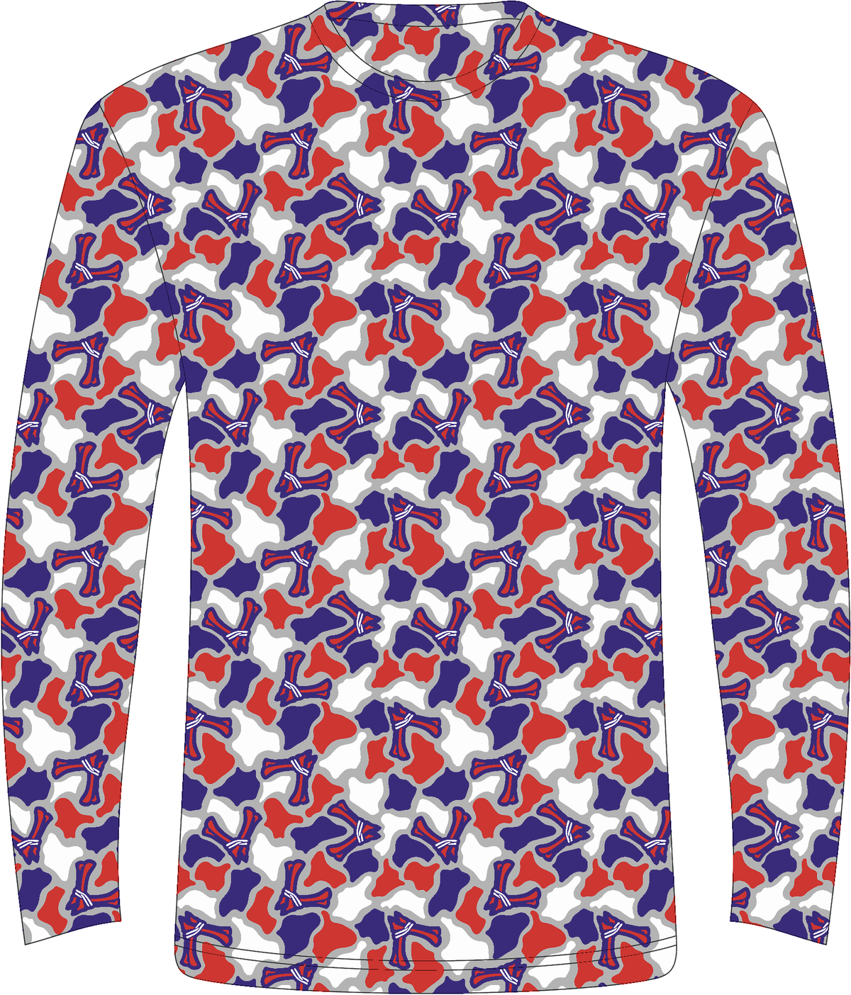 Voodoo Logo Camo LS Tee