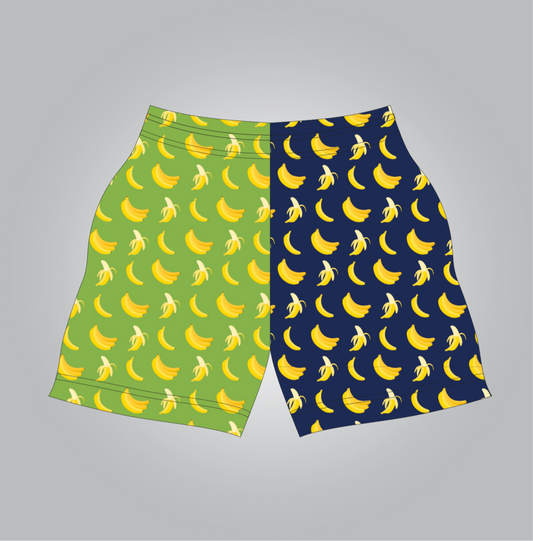 SB color block shorts