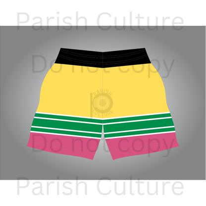 Pencil athletic shorts