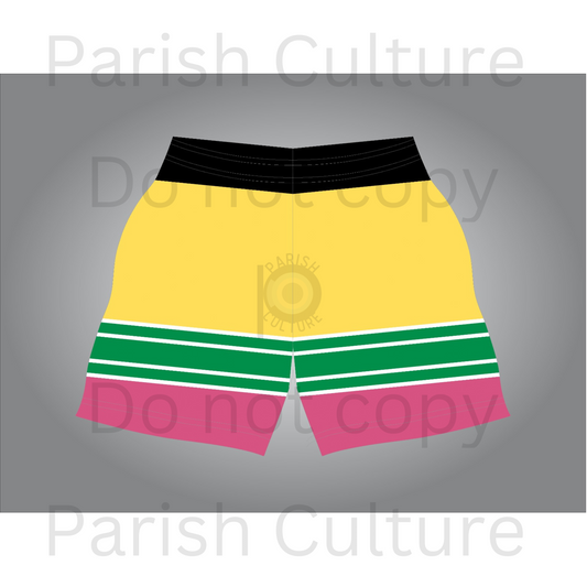Pencil athletic shorts