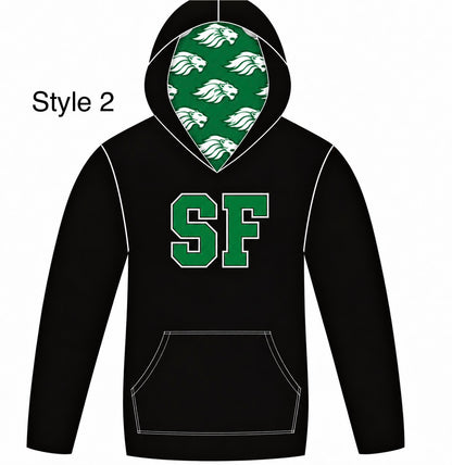 SF fleece hoodie