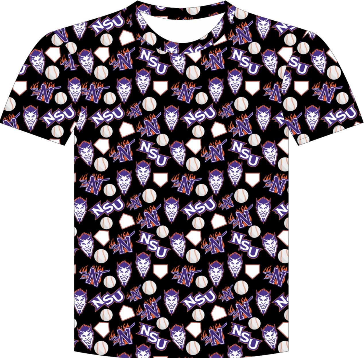 NSU athletic shirt