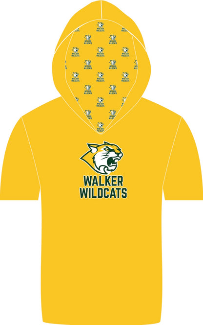 Walker SS hooded athletic shirt