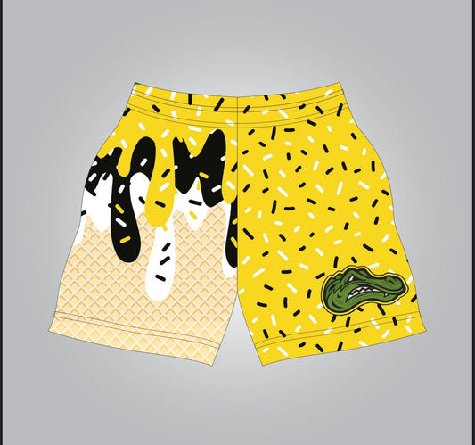 St. Amant drip shorts