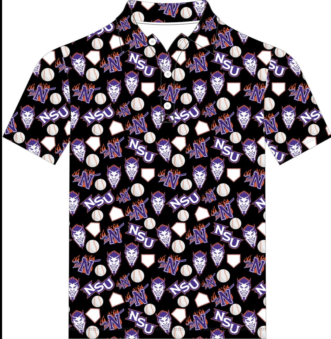 NSU athletic polo