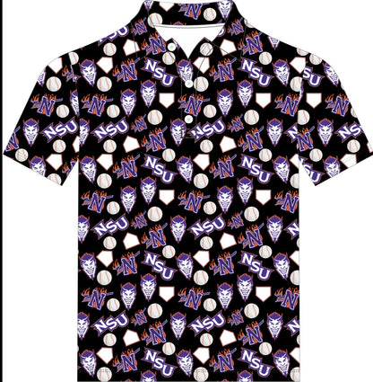 NSU athletic polo
