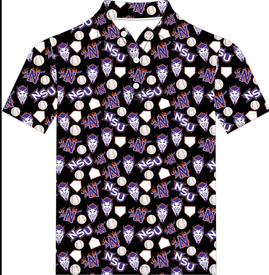 NSU athletic polo