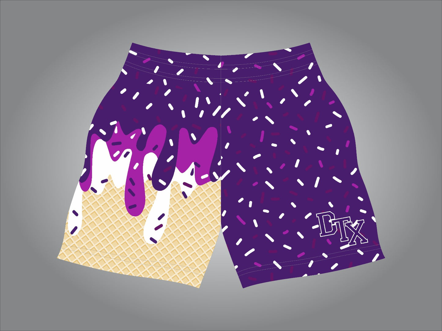Adult Drip Shorts DTX