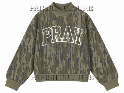 Mossy Camo Mockneck
