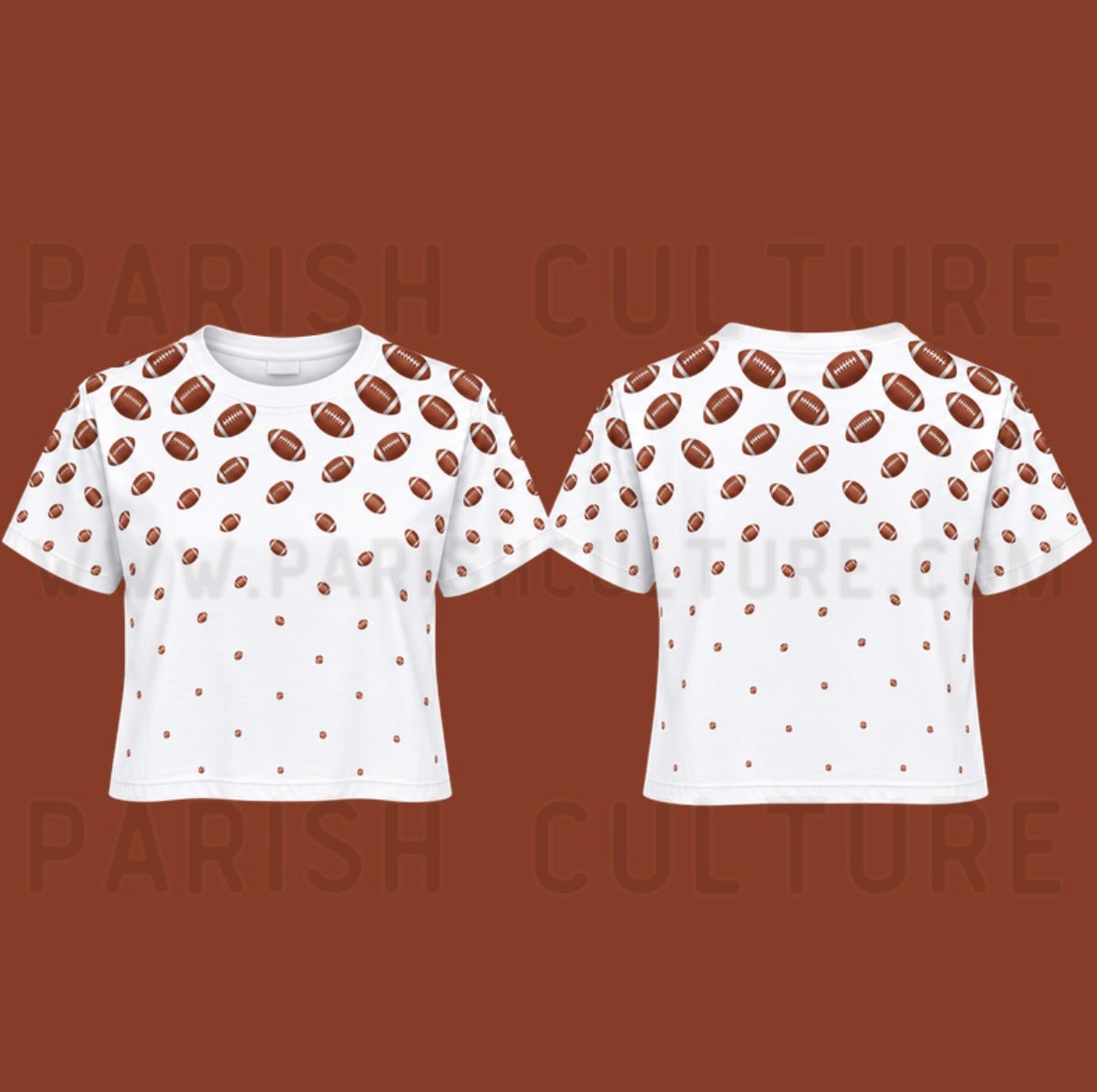 Raining sports CROPPED shirts