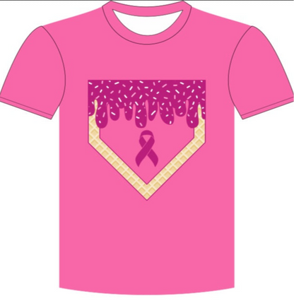 Pink ribbon shirt