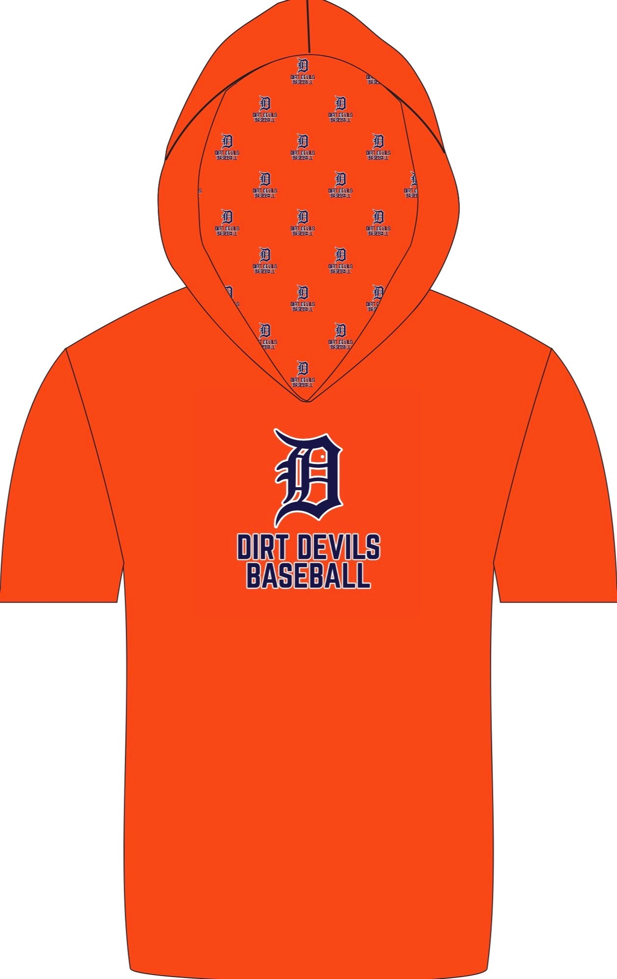 Dirt Devils SS hooded shirt