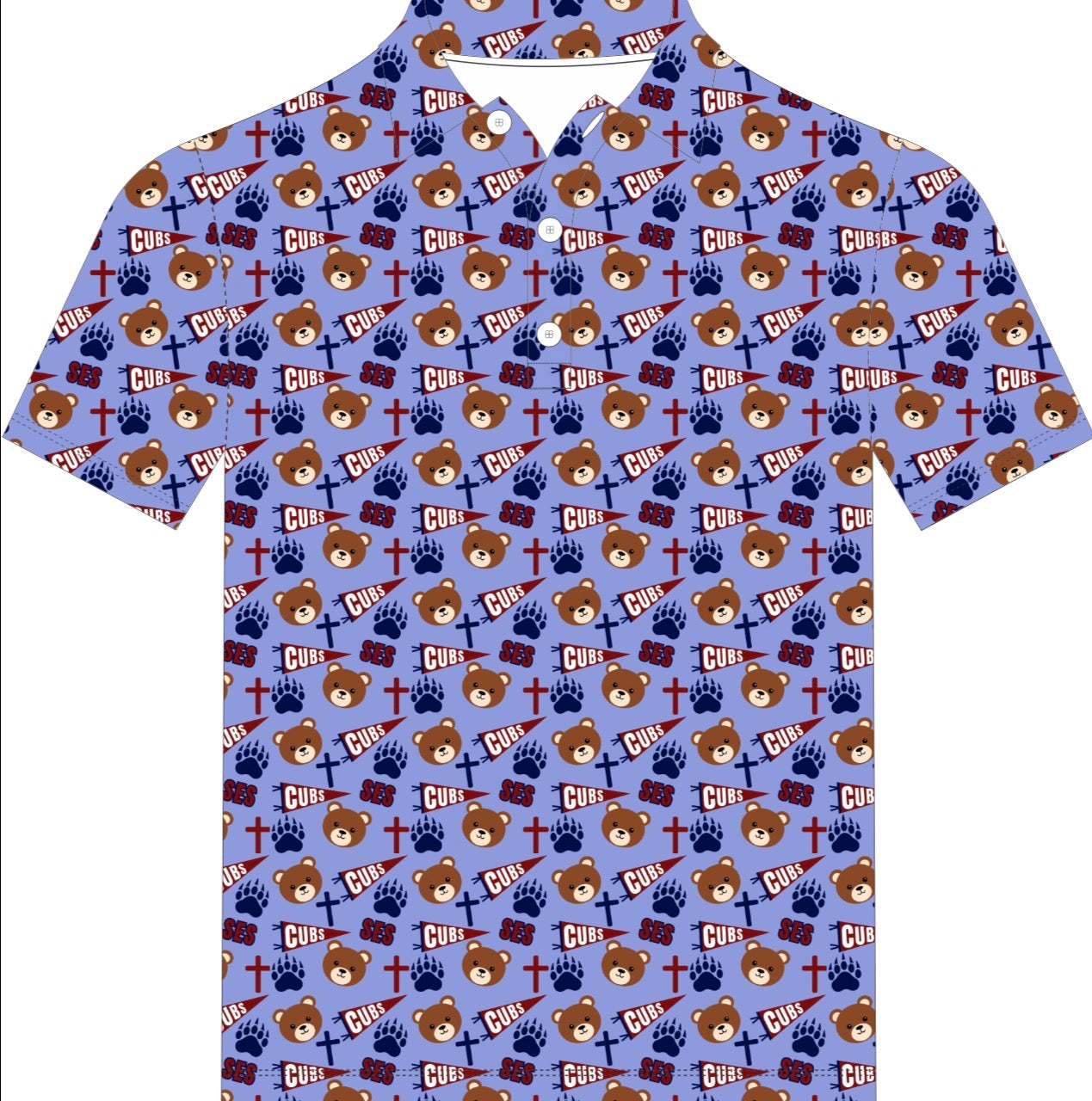 SES athletic polo