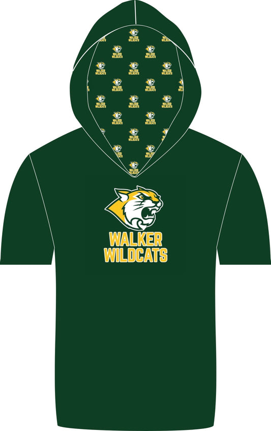 Walker SS hooded athletic shirt