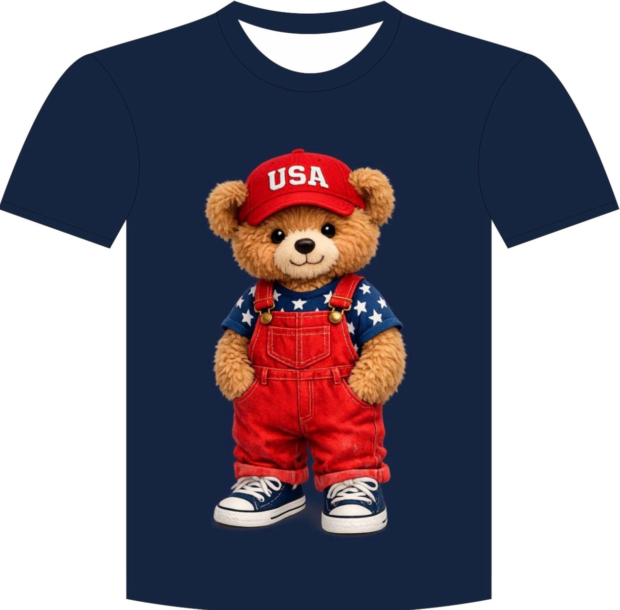 USA bear unisex shirt