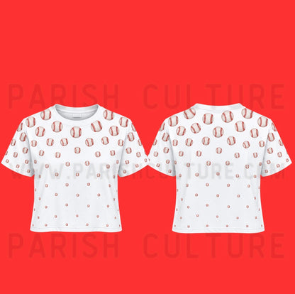 Raining sports CROPPED shirts