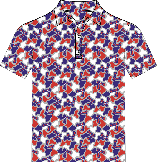 Voodoo Logo Camo Polo