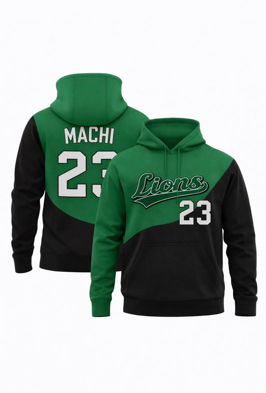 Lions hooded LS shirt