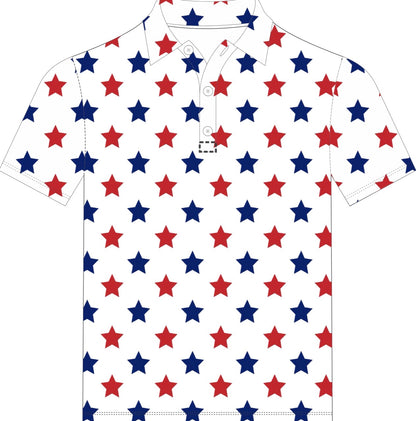 USA stars polo