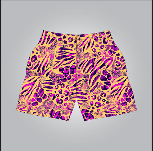 Neon animal shorts