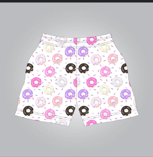 Donut sprinkle shorts