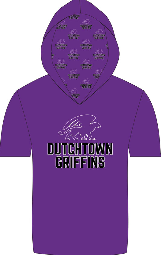 Dutchtown SS hooded athletic shirt