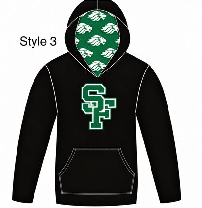SF fleece hoodie