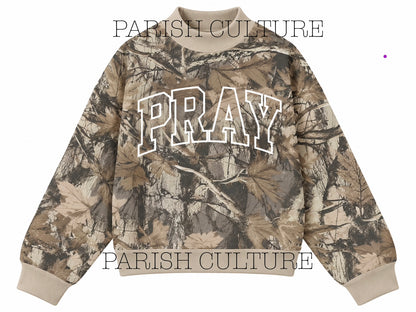 Woods Camo Mockneck