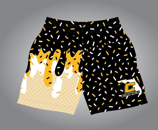 Canes drip shorts- adult