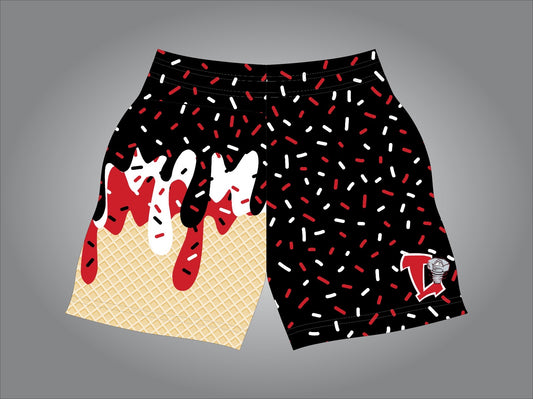 Adult Drip Shorts L