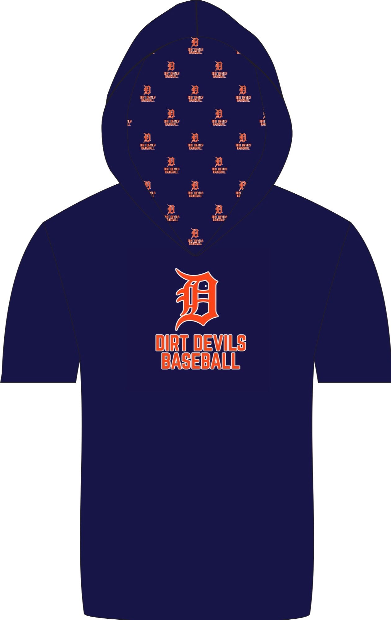 Dirt Devils SS hooded shirt