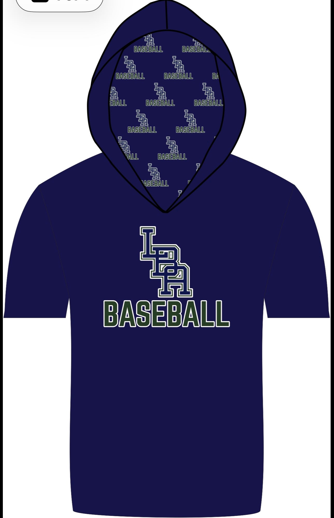 LBA SS hooded athletic shirt