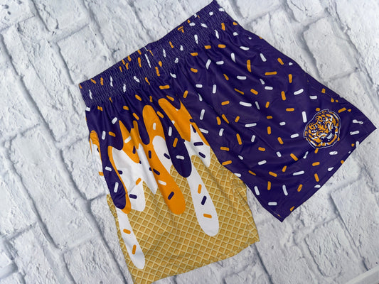 Tiger drip shorts