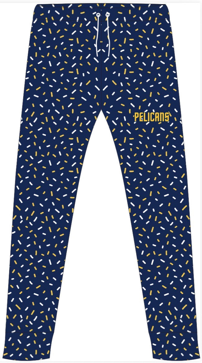 Navy Pelicans sprinkle joggers