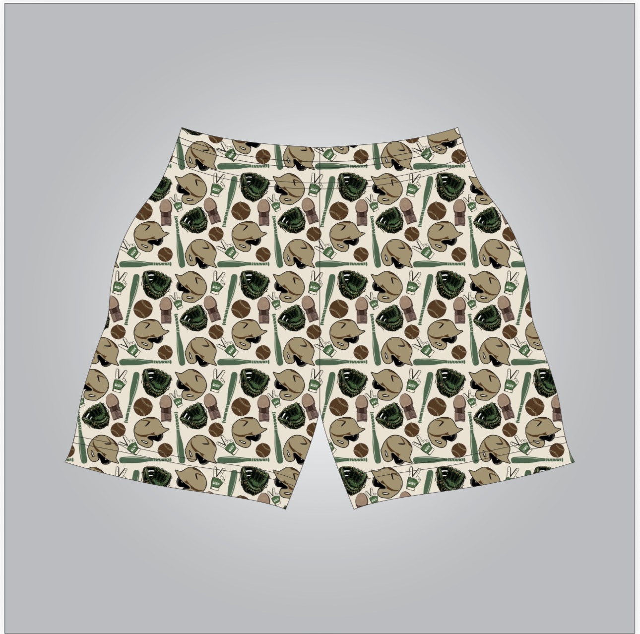 Hunter baseball SS hooded shirt