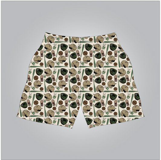 Hunter baseball shorts
