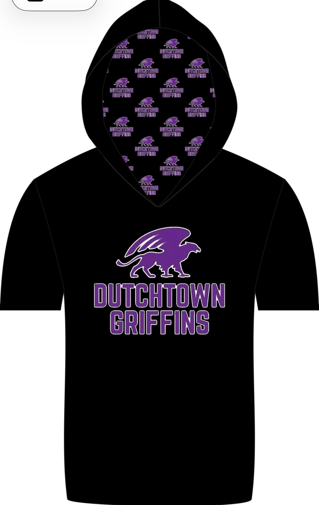 Dutchtown SS hooded athletic shirt