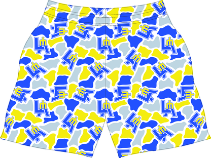 LA Camo Boy Shorts mockup