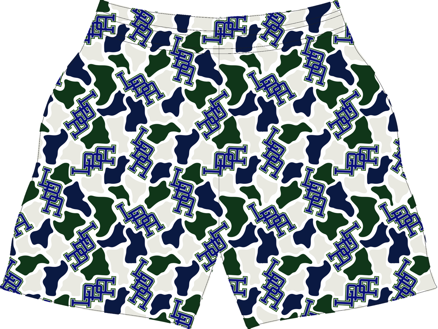 LBA Camo Boy Shorts mockup
