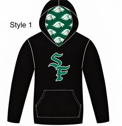 SF fleece hoodie