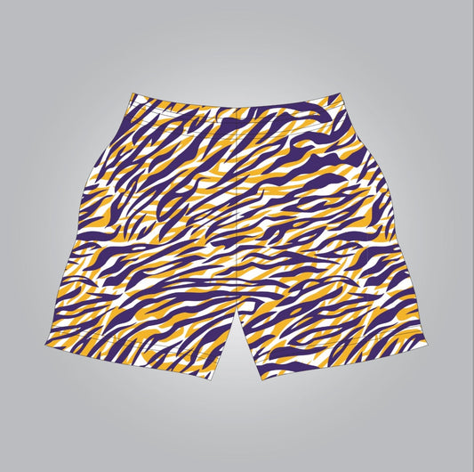 LSU tiger print shorts