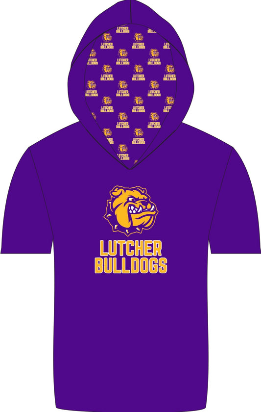 Lutcher SS hooded athletic shirt