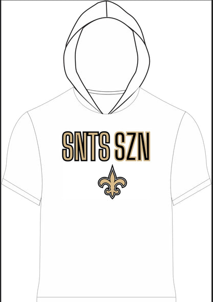 SNTS SZN SS hooded shirt