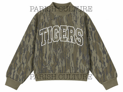 Mossy Camo Mockneck