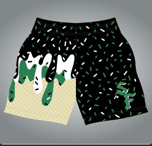 Black SF shorts