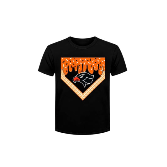 BP black ice cream drip athletic shirt
