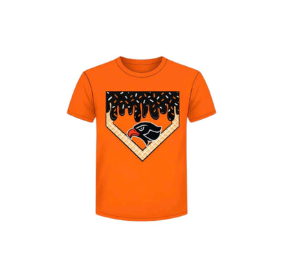 BP orange ice cream drip athletic shirt